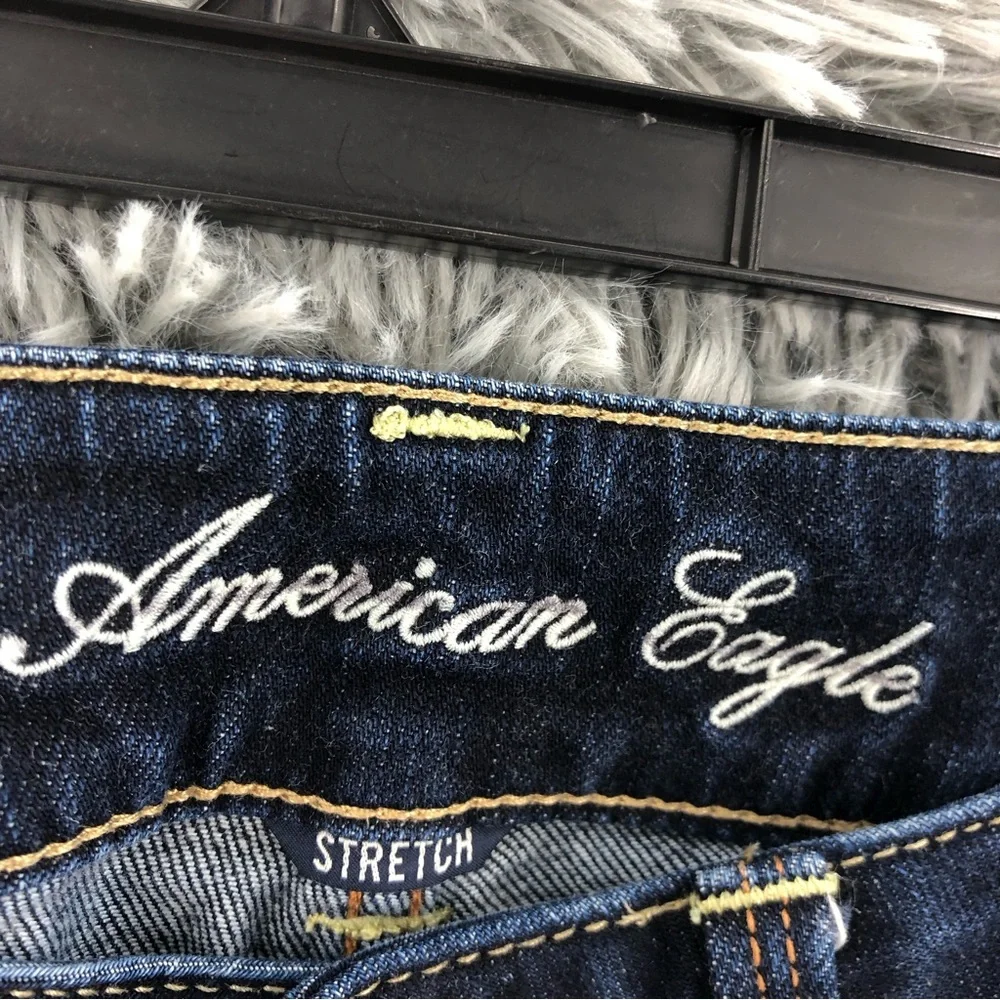 American Eagle Jeans Womens Size 4 Artist Crop Stretch Jeans